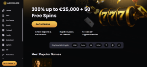 Lucky Block στοιχηματικες εταιριες